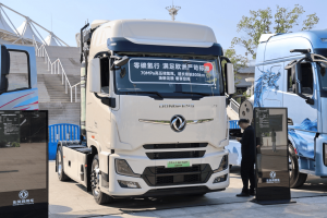 跨越零碳干线的“临界点”：东风天龙GX Super氢能牵引车深度实拍